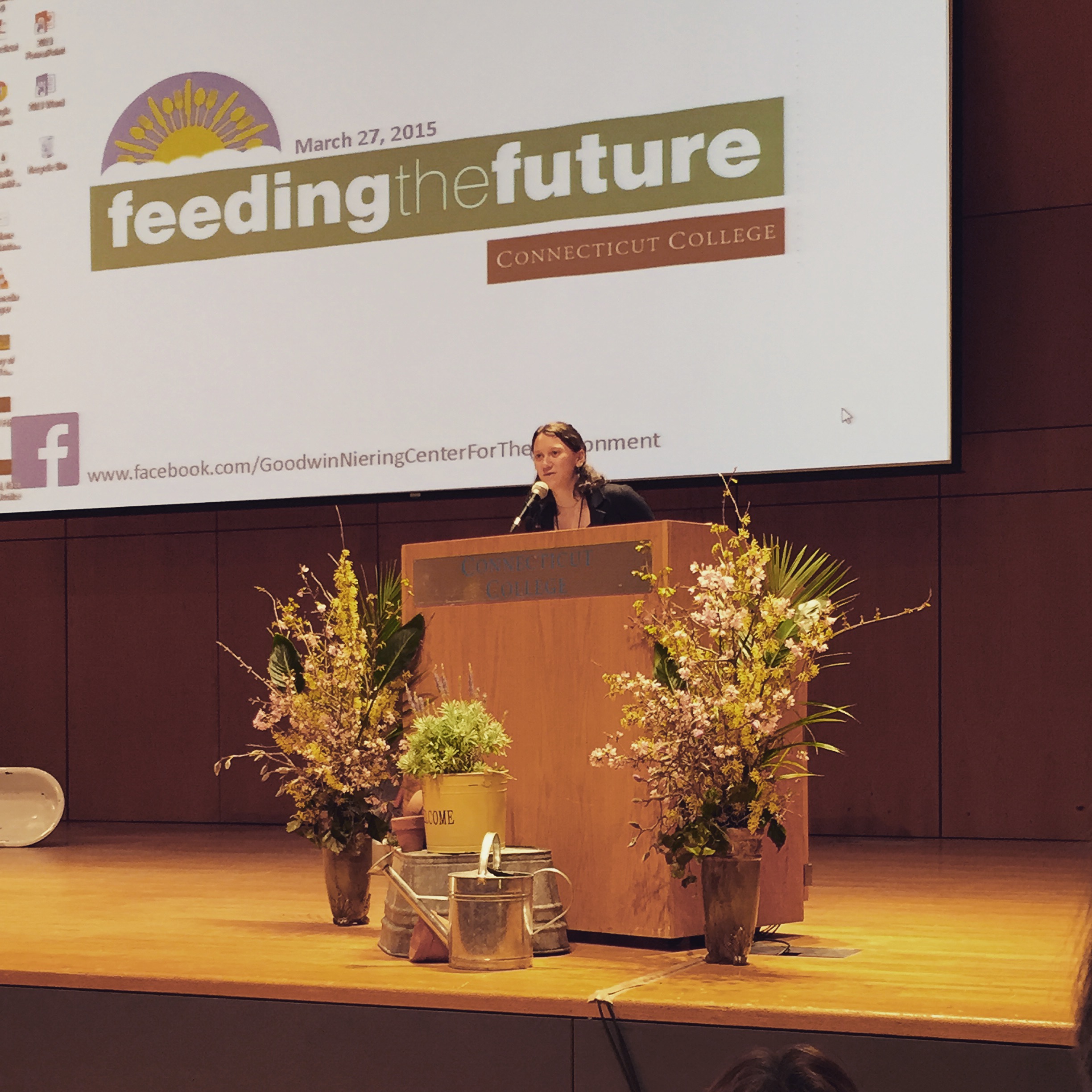 Introducing Marlene Zuk at the Feeding the Future Conference 