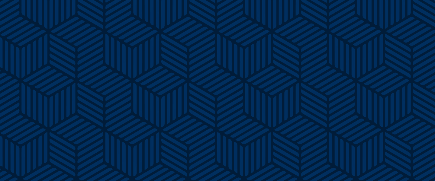 A blue graphic background