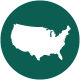 US Map Icon