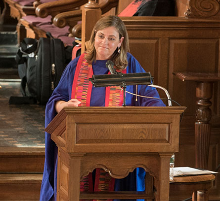 Rev. Elizabeth Lerner Maclay 2019 Baccalaureate speaker