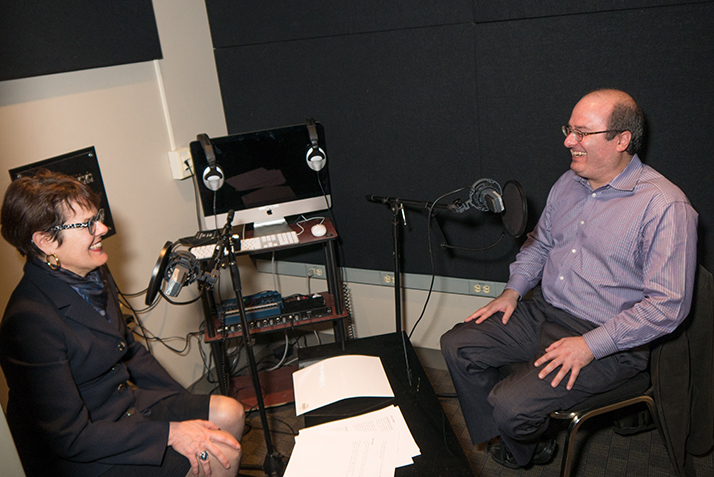 President Katherine Bergeron interviews David Grann for her podcast, Think, Do, Lead.