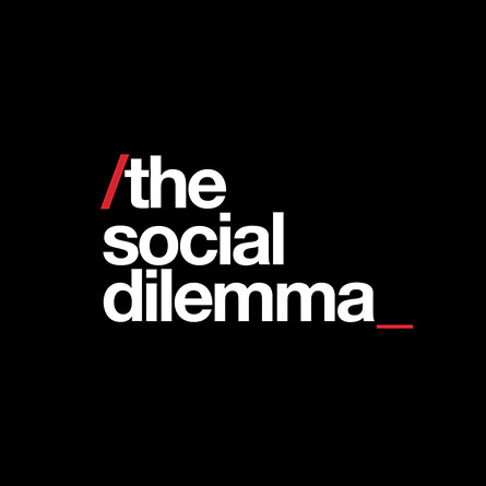 The logo for The Social Dilemma.
