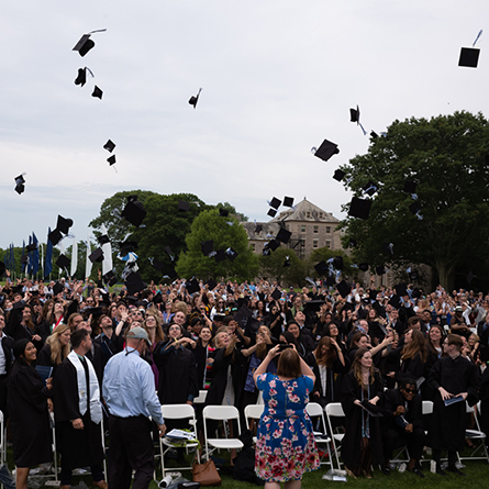 Conn celebrates Class of 2020 with historic, long-awaited Commencement 