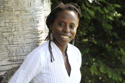 Nathalie Etoke, assistant professor of French and Africana studies